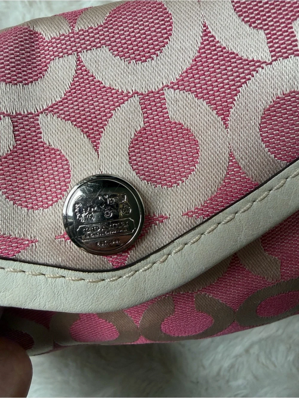 Coach stylish pink